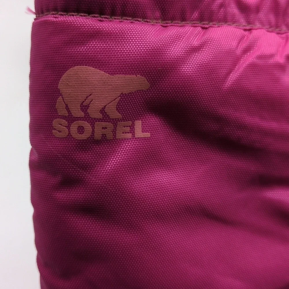 Sorel‎ Boots Womens Pink 5 Insulated Snow Winter Shoe Mid Calf Warm NY1965-684